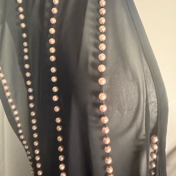 Kate Landry Black Sheer Cover-Up - Picture 3 of 7